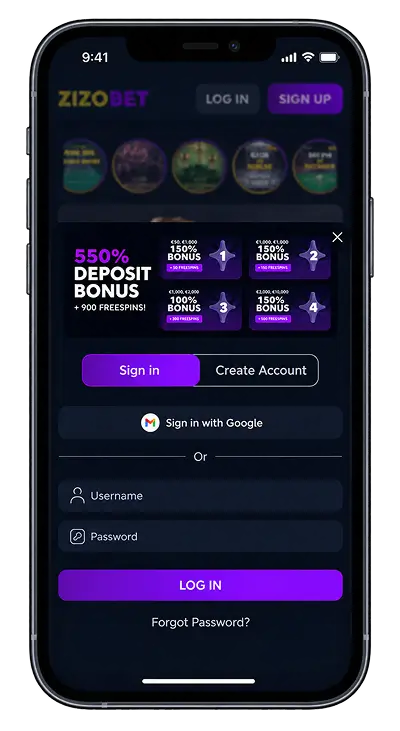 zizobet casino login